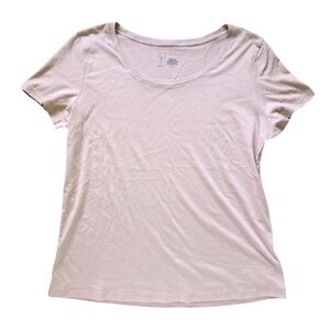Joie Peruvian Cotton Short Sleeve Basic Tshirt Pale Pink Medium NWT